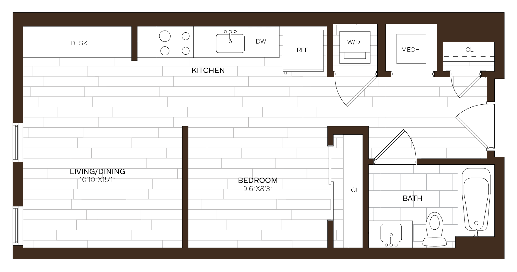 floorplan of 557